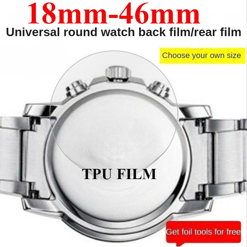 Smartwatch Accessories Inside - 3 Pezzi Pellicola Protettiva Rotonda per