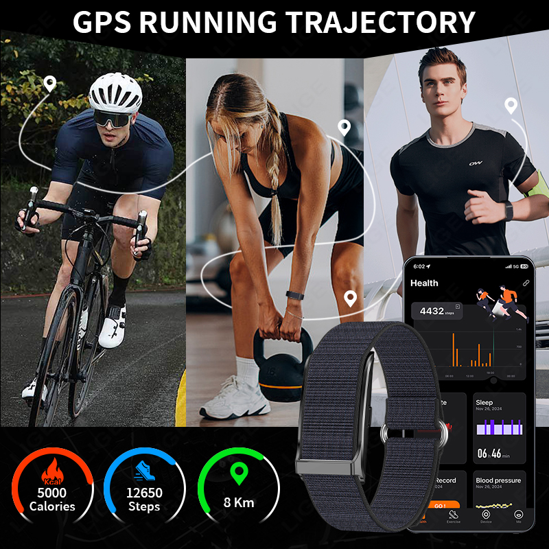 LIGE Smart Watch Frequenza car - Android Smartwatch Accessories recensione e prezzo