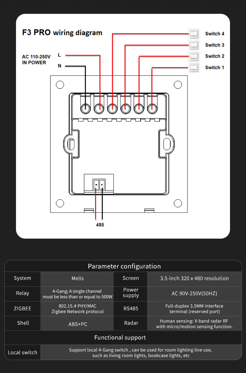 F3 Pro Interruttore Intelligen - Smart Accessories recensione e prezzo