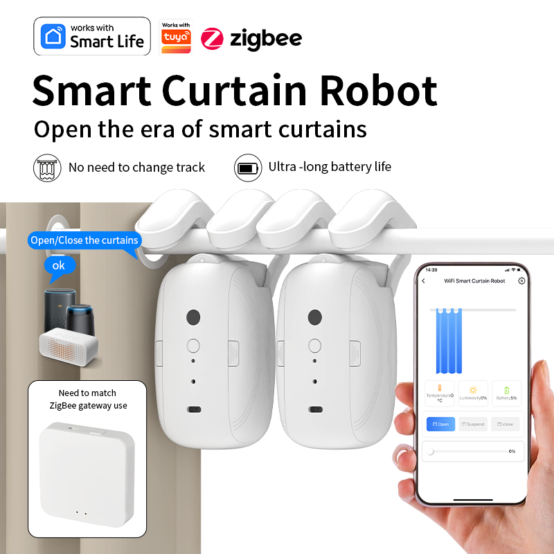 Zigbee Smart Curtain Driver Ro - Smart Accessories recensione e prezzo